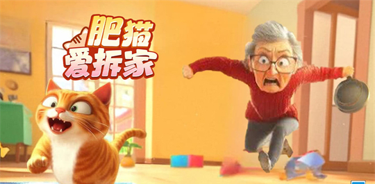 肥猫爱拆家