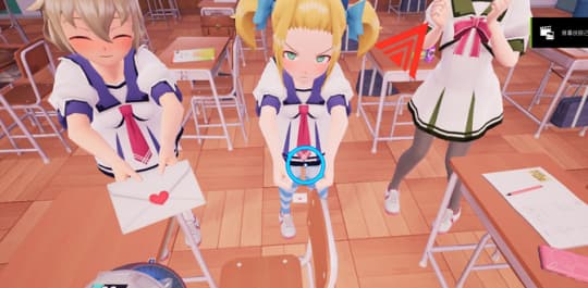 美少女互动游戏