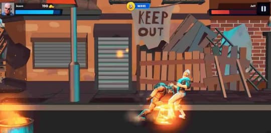 热血对决的游戏