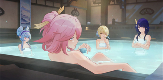 温泉主题的游戏 