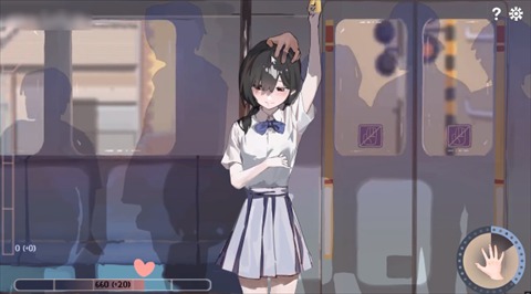 通勤电车少女汉化版截图3