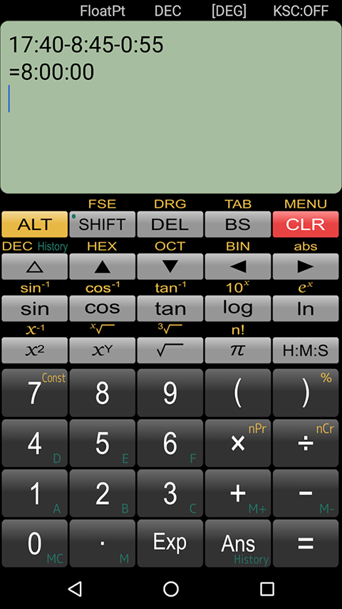 panecal科学计算器截图0