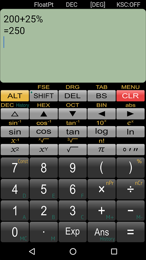 panecal科学计算器截图3
