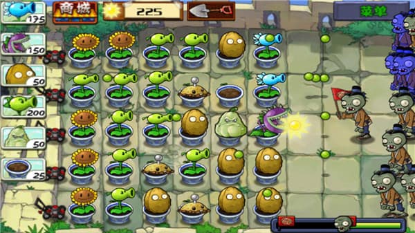 植物大战僵尸长城版手机版截图0