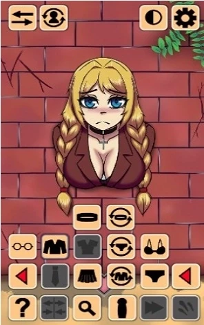 卡在墙上的女孩2汉化版怎么玩