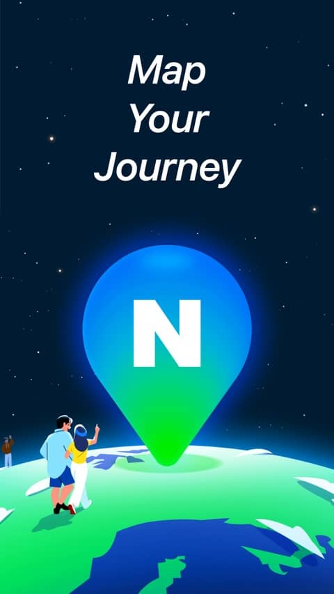 naver地图中文版截图1