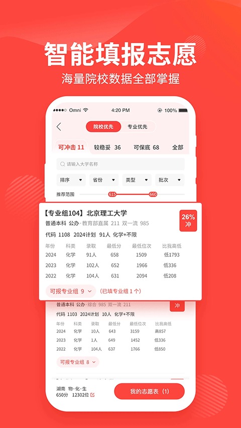 阳光高考网(手机版)截图0