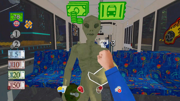 没票下车车检票员模拟器截图0