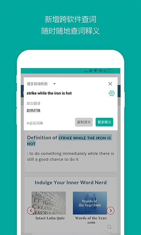 微软必应词典截图3