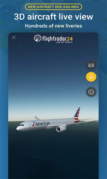 flightradar24航班追踪截图2