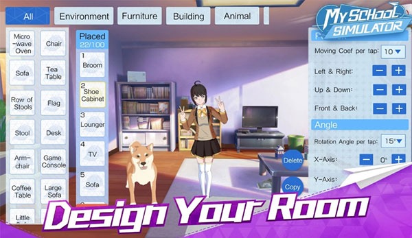 青春校园模拟器中文版截图2