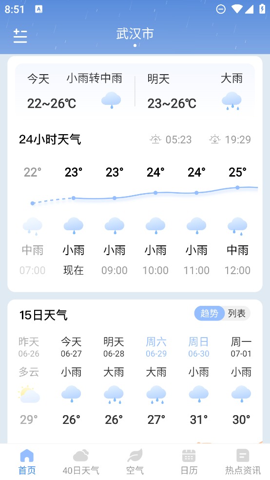 今日天气预报截图3