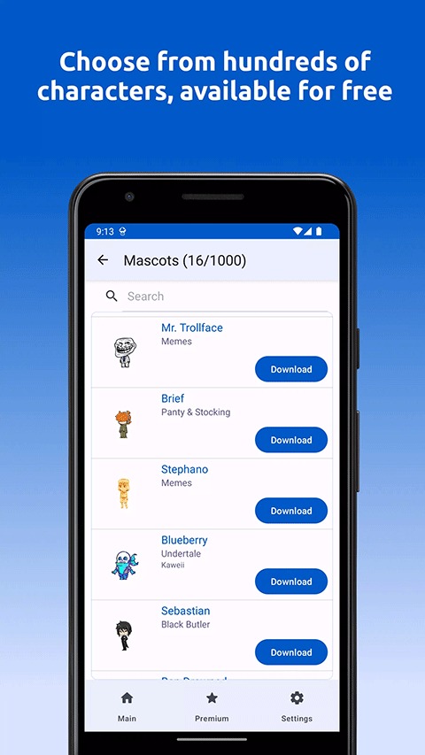 shimeji桌宠中文版截图2