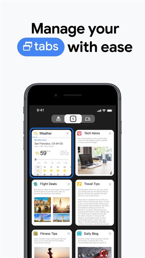 谷歌浏览器移动版截图2