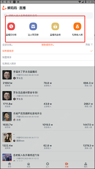 蝉妈妈数据分析