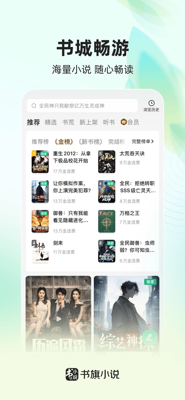 书旗小说纯净版截图5