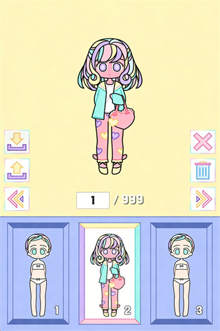 缤纷女孩换装游戏
