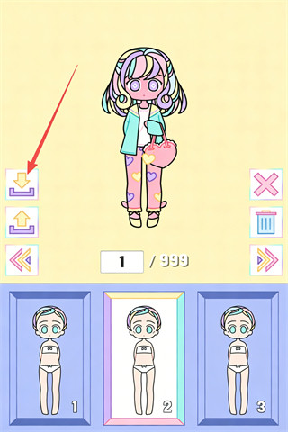 缤纷女孩换装游戏