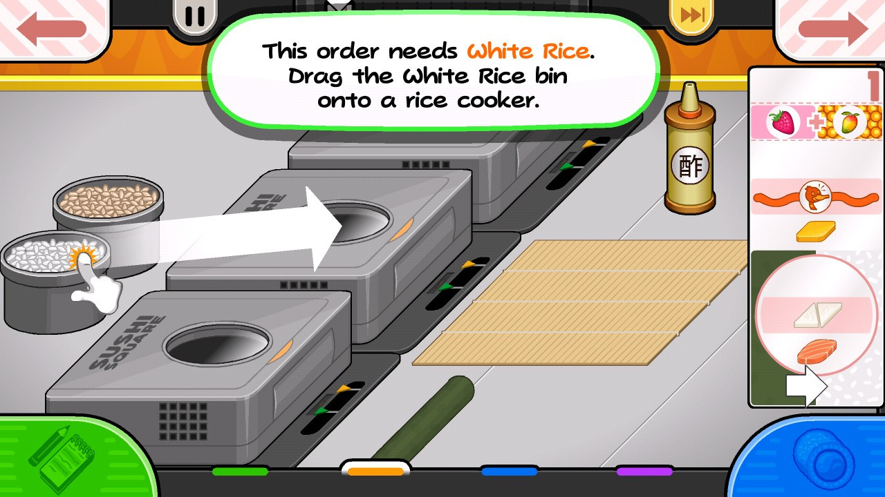 老爹寿司店英文版