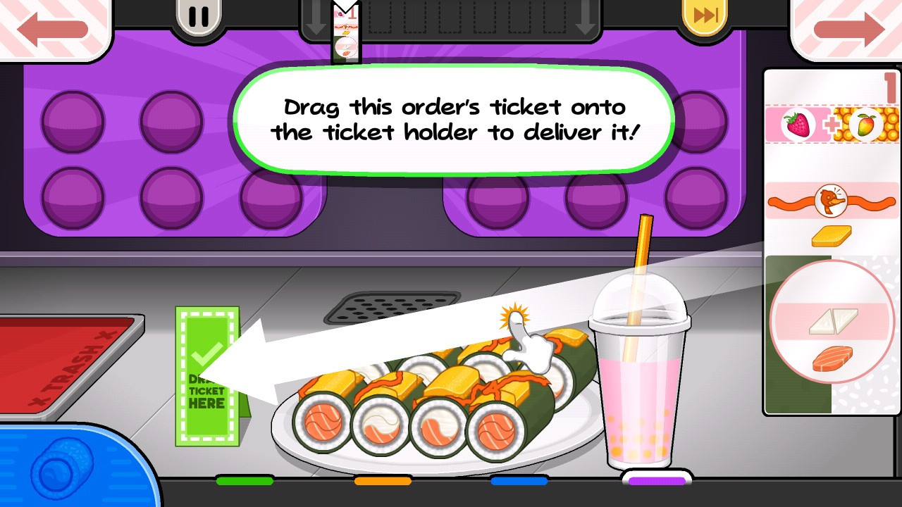 老爹寿司店英文版