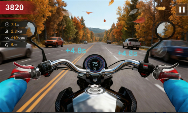 摩托车手公路赛截图2