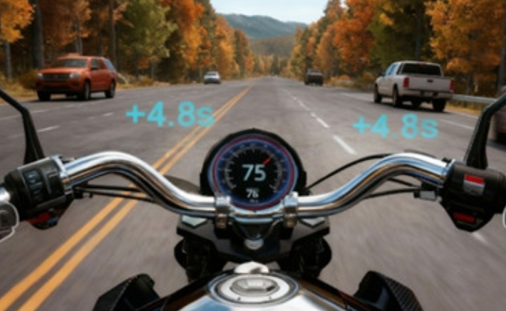 摩托车手公路赛