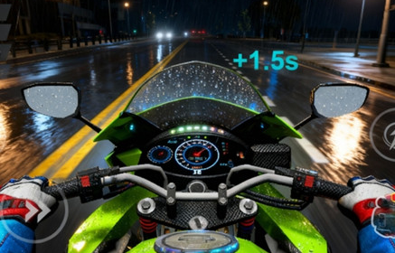 摩托车手公路赛