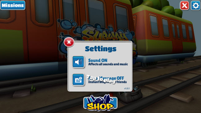 地铁跑酷困难版1.0截图0