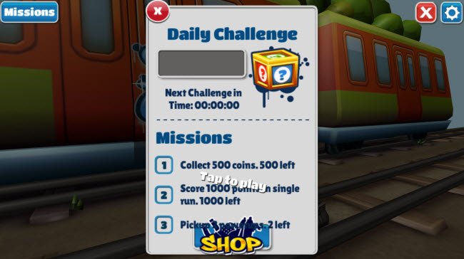 地铁跑酷困难版1.0截图1