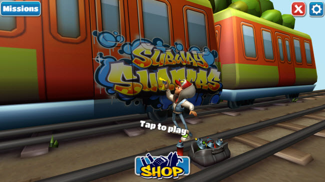 地铁跑酷困难版1.0截图3