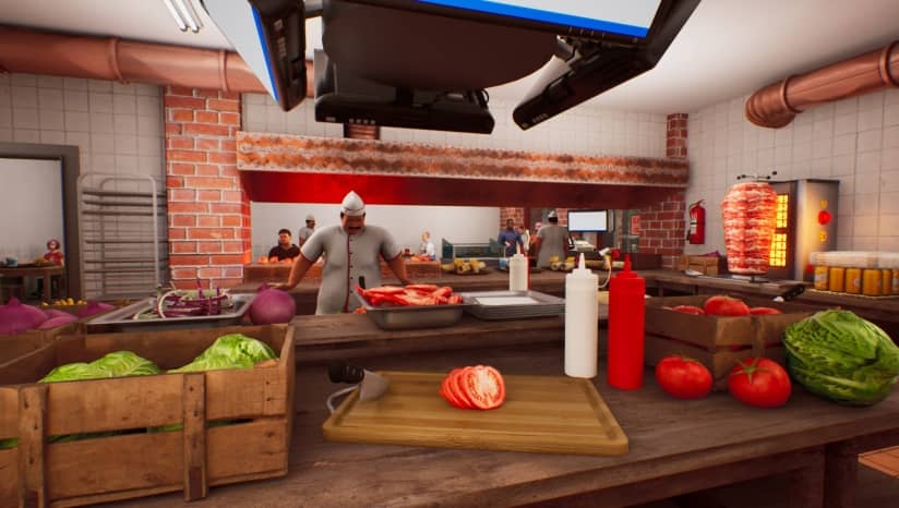 卷饼店模拟器3d版截图5