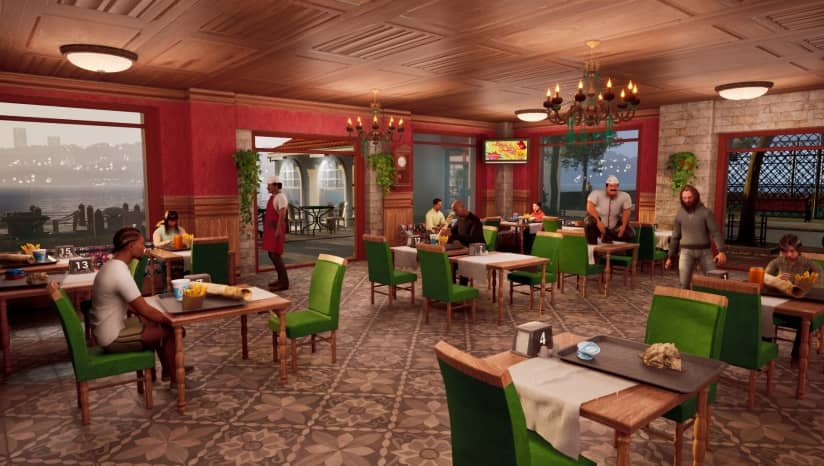 卷饼店模拟器3d版截图2