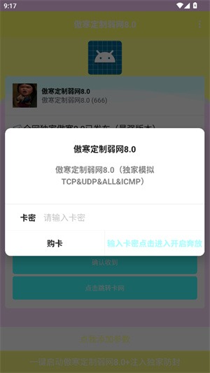 傲寒定制弱网8.0截图4