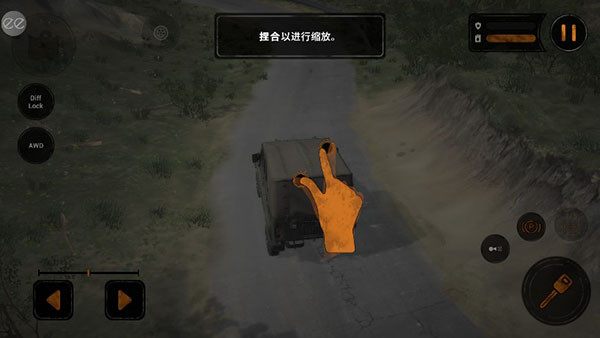 旋转轮胎泥泞奔驰2全车辆版